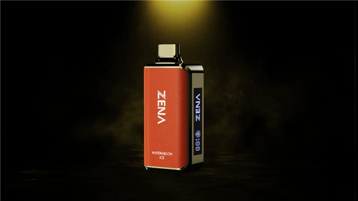 10000PUFFS Disposable Vape With Plating Gold/silver Shell+Leather