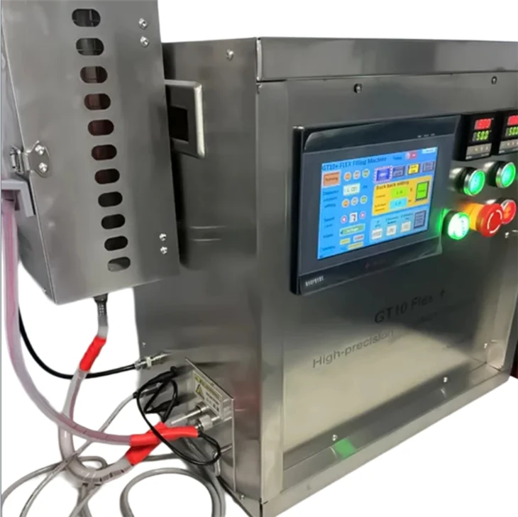 1ml,2ml,5ml GT10+ Carts/ Disposable Vape Filling Machine For Thick CBD/THC/Distillate/Live Resin For Small Business